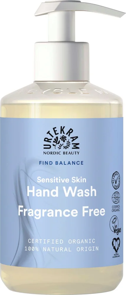 Urtekram Find Balance Fragrance Free Hand Wash 300 ml v:6153460