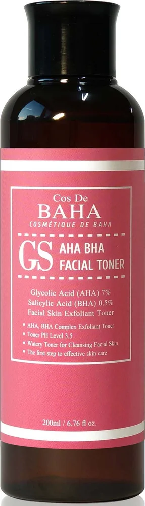 Cos De BAHA AHA/BHA GS Toner 200 ml v:8794484