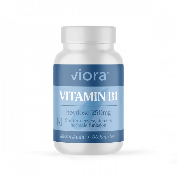 Viora Vitamin B1 høydose 250 mg v:6313659 Viora Vitamin B1 høydose 250 mg v:6313659