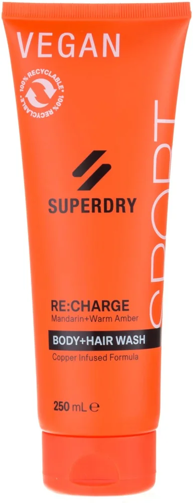Superdry RE:CHARGE Body & Hair Wash 250 ml v:2747516