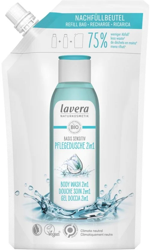 Lavera Basis Sensitiv Body Wash 2in1 Refill 500 ml v:3562180