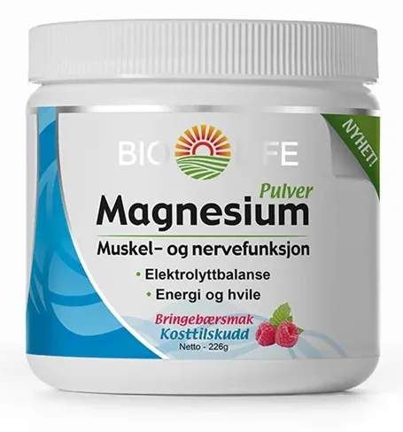 Bio-Life magnesium pulver 226 g v:6273986 Bio-Life magnesium pulver 226 g v:6273986