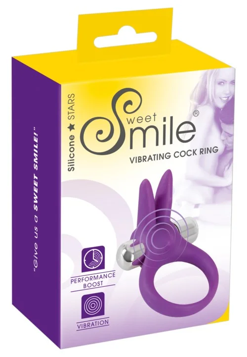 Sweet Smile Cock Ring Rabbit v:5848190