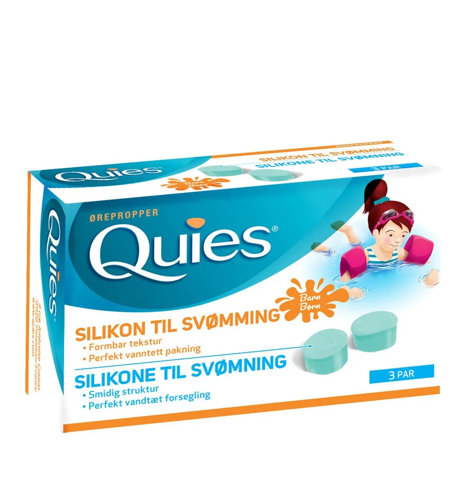Quies silikonørepropper, kids – 3 par v:4234470 Quies silikonørepropper, kids – 3 par v:4234470