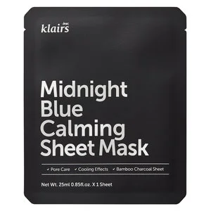 Klairs Midnight Blue Calming Sheet Mask 25ml v:2753221 Klairs Midnight Blue Calming Sheet Mask 25ml v:2753221