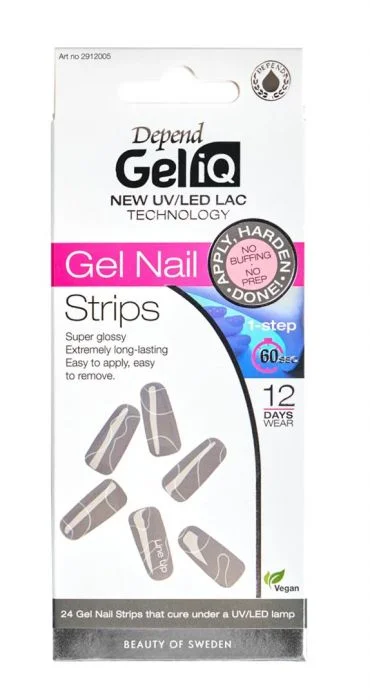 Depend Gel iQ Gel Nail Strips Semi Cured no 5 v:6990097 Depend Gel iQ Gel Nail Strips Semi Cured no 5 v:6990097