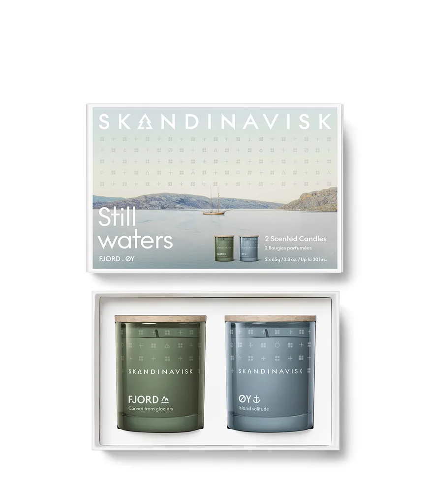 Skandinavisk Still Waters Scented Candle Giftset 65 g x 2 Skandinavisk Still Waters Scented Candle Giftset 65 g x 2 – SKANDINAVISK v:1890815 Skandinavisk Still Waters Scented Candle Giftset 65 g x 2 Skandinavisk Still Waters Scented Candle Giftset 65 g x 2 – SKANDINAVISK v:1890815