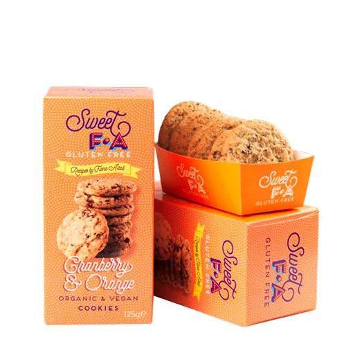 Glutenfrie Kaker Tranebær % Appelsin Cookies Økologisk fra v:6289733