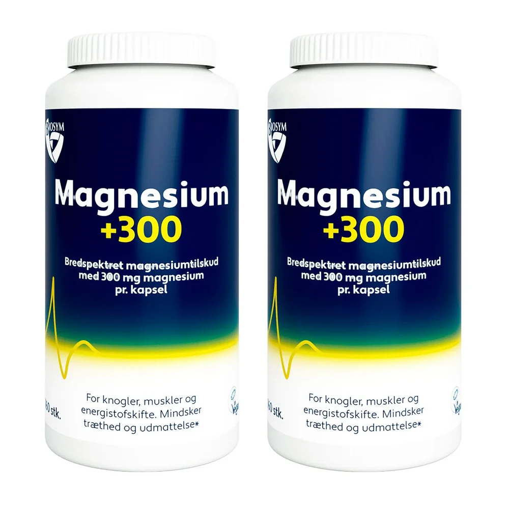 Magnesium +300 – 2 x 160 kaps. v:9678626 Magnesium +300 – 2 x 160 kaps. v:9678626