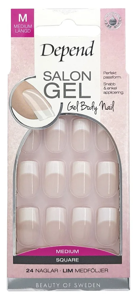 Depend Salon Gel Nude Medium Square v:4595941 Depend Salon Gel Nude Medium Square v:4595941