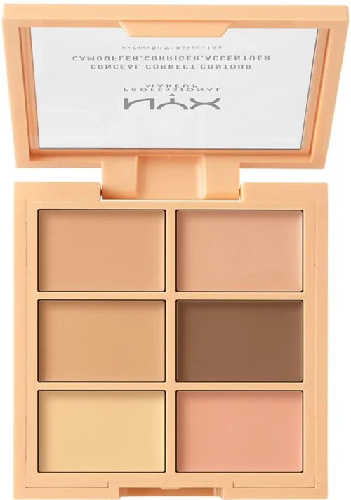 NYX PROFESSIONAL MAKEUP 3C Conceal Correct Contour Palette Light v:5144322 NYX PROFESSIONAL MAKEUP 3C Conceal Correct Contour Palette Light v:5144322