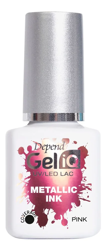 Depend Gel iQ Metallic Ink Pink – 5 ml. v:5009215 Depend Gel iQ Metallic Ink Pink – 5 ml. v:5009215