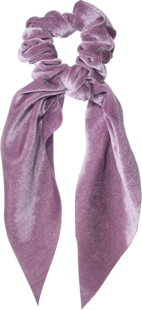 Dazzling Scrunchie Tail Velvet Purple v:6163884