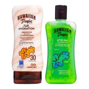 Bundle Deal Hawaiian Tropic Silk Hydration SPF 30 + Cooling Aloe Gel v:8521887 Bundle Deal Hawaiian Tropic Silk Hydration SPF 30 + Cooling Aloe Gel v:8521887