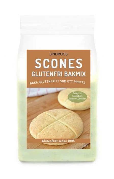 Lindroos glutenfri bakemiks scones 400 g v:7741524