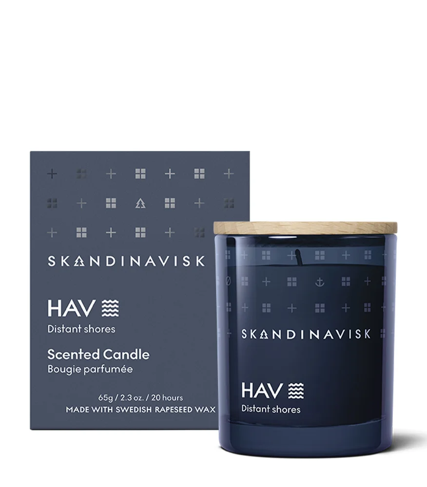 HAV Scented Candle with Lid 65 g – SKANDINAVISK v:3699827 HAV Scented Candle with Lid 65 g – SKANDINAVISK v:3699827