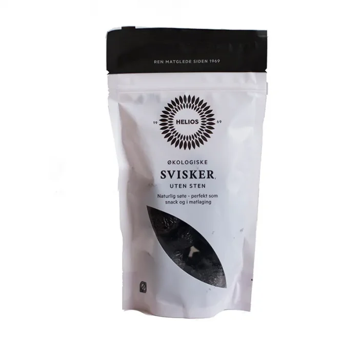 Helios Økologiske Svisker uten stein 150 g v:7702889