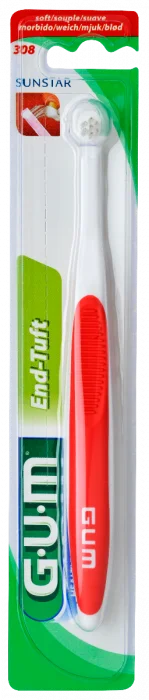 Gum Solobørste end tuft protesetannbørste 1 stk v:2448420 Gum Solobørste end tuft protesetannbørste 1 stk v:2448420