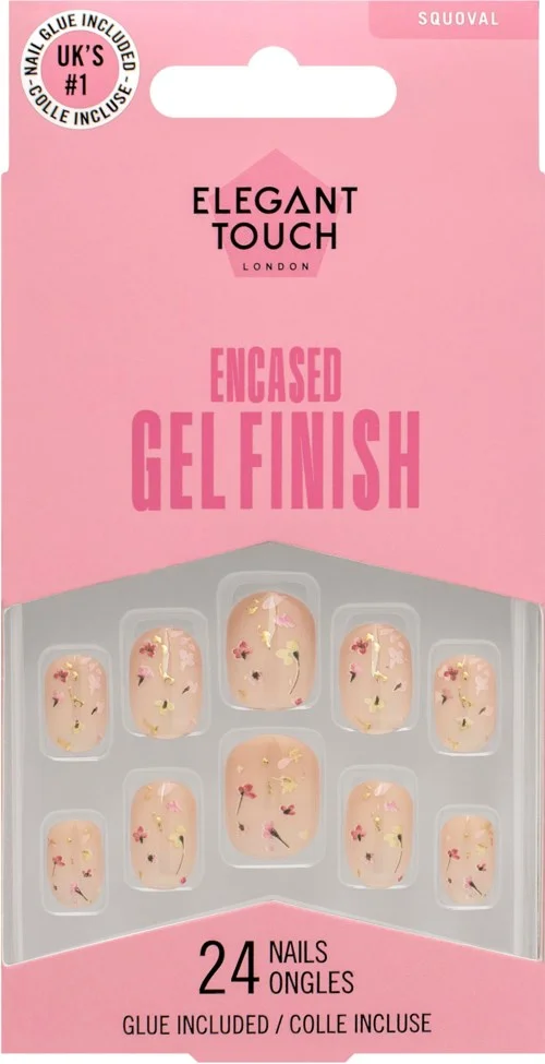 Elegant Touch Gel Finish Encased Gel Forever Flowers v:7032169