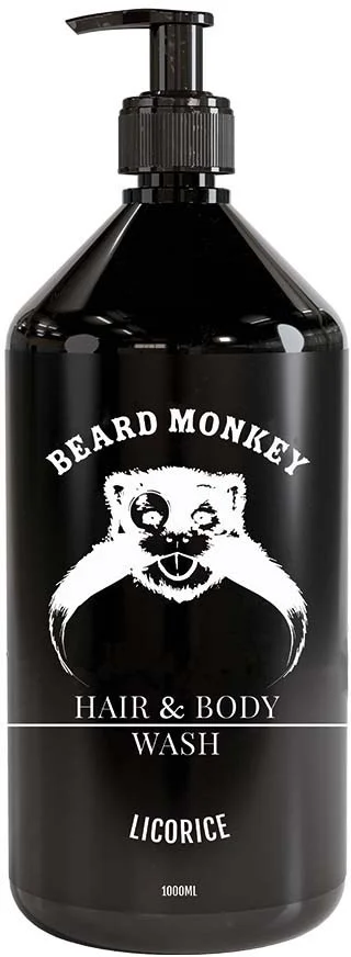 Beard Monkey Hair & Body Licorice 1000 ml v:2898639 Beard Monkey Hair & Body Licorice 1000 ml v:2898639
