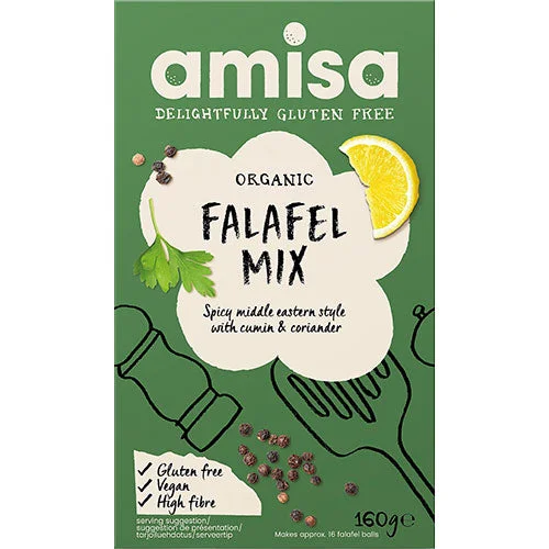 Amisa Falafel Mix Økologisk Glutenfri v:8244291 Amisa Falafel Mix Økologisk Glutenfri v:8244291