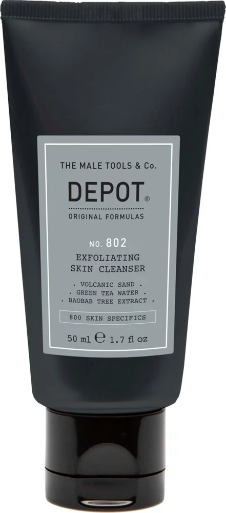 DEPOT MALE TOOLS No. 802 Exfoliating Skin Cleanser 50 ml v:1585223 DEPOT MALE TOOLS No. 802 Exfoliating Skin Cleanser 50 ml v:1585223