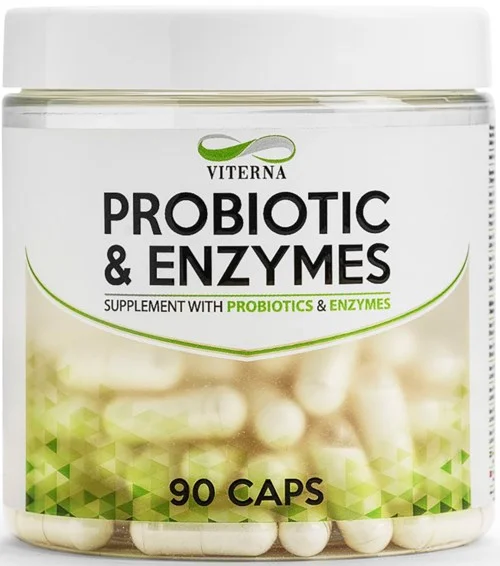 Viterna Probiotic & Enzymes 90 caps v:3525451