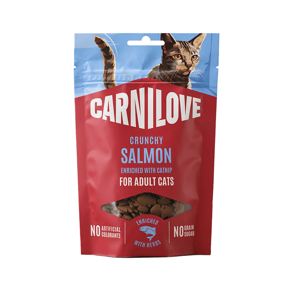 Carnilove Cat Crunchy Snack Laks – 50 g v:8870554 Carnilove Cat Crunchy Snack Laks – 50 g v:8870554