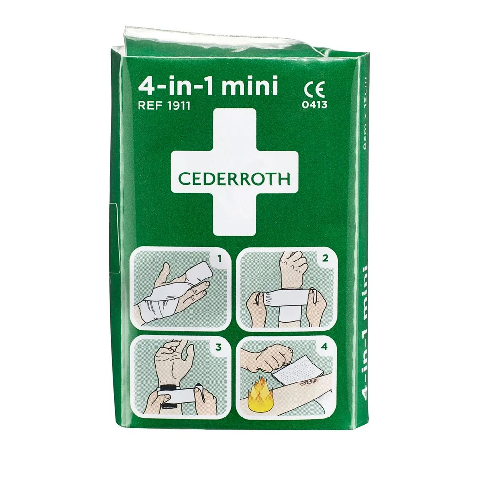 4-i-1-førstehjelp fra Cederroth – mini v:5725726 4-i-1-førstehjelp fra Cederroth – mini v:5725726