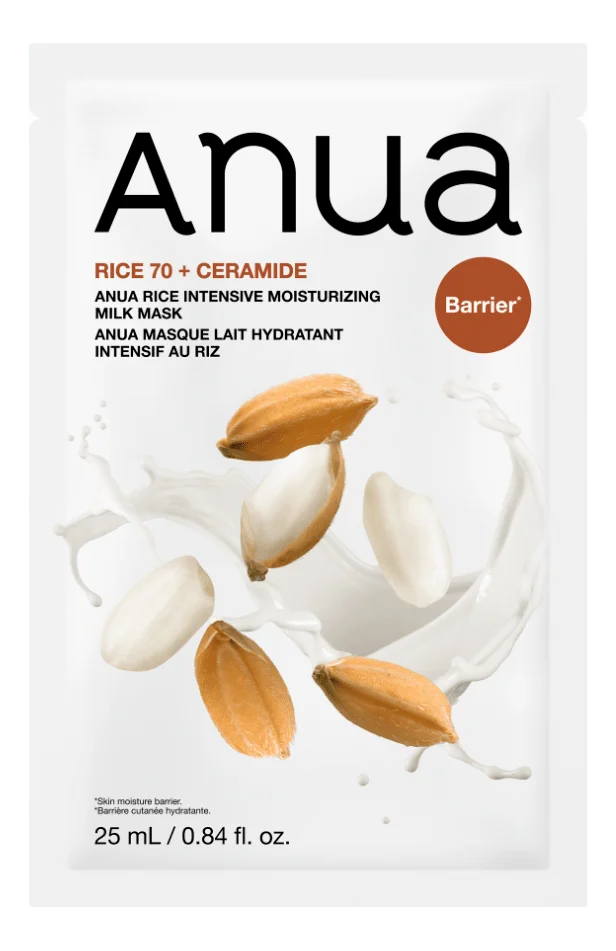 Anua Rice 70 Intensive Moisturizing Milk Mask – 1 stk. v:8433160 Anua Rice 70 Intensive Moisturizing Milk Mask – 1 stk. v:8433160
