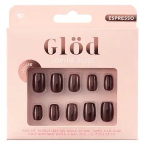Glöd Sophie Elise Gel Nails Square Espresso v:5934630 Glöd Sophie Elise Gel Nails Square Espresso v:5934630