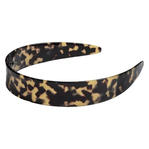 ByBarb Acetate Headband Dark Tortoise v:1860044