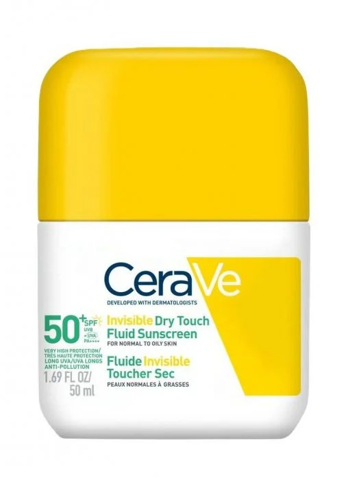 CeraVe Dry Touch Fluid Sunscreen SPF50+ 50 ml v:2220130 CeraVe Dry Touch Fluid Sunscreen SPF50+ 50 ml v:2220130