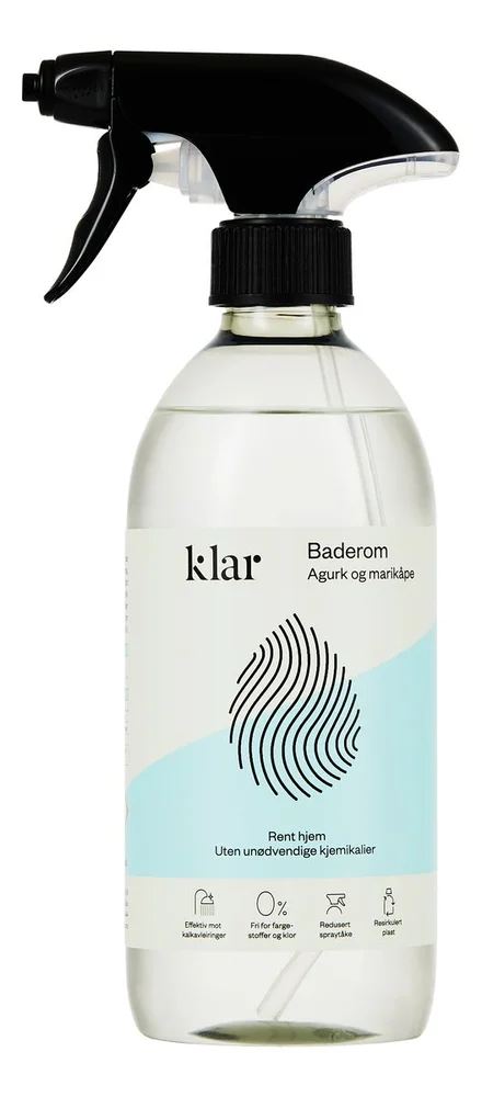 Klar Baderomsspray – 500 ml. v:3121445