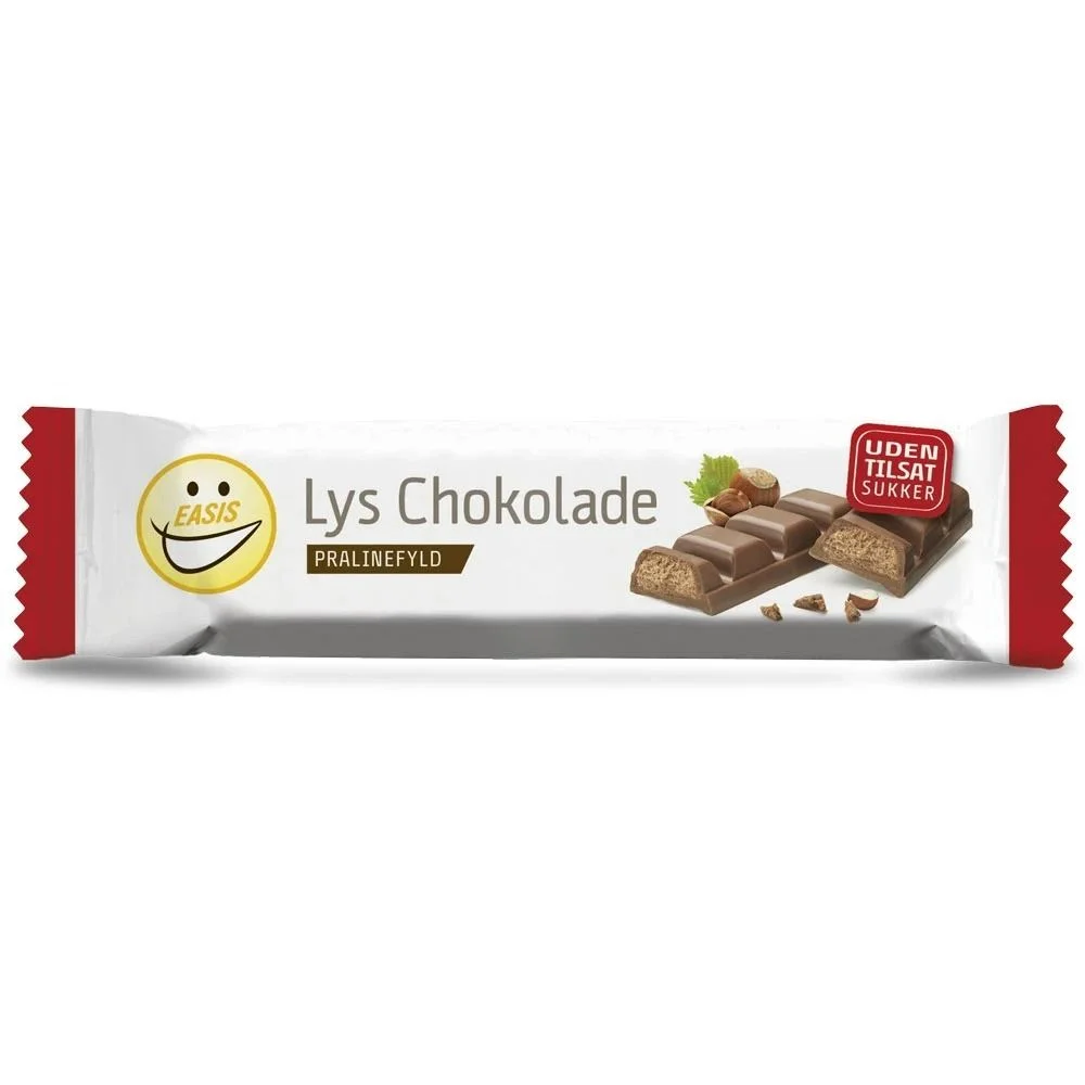 Easis Lys Sjokolade med Praline – 35 g v:5383870 Easis Lys Sjokolade med Praline – 35 g v:5383870