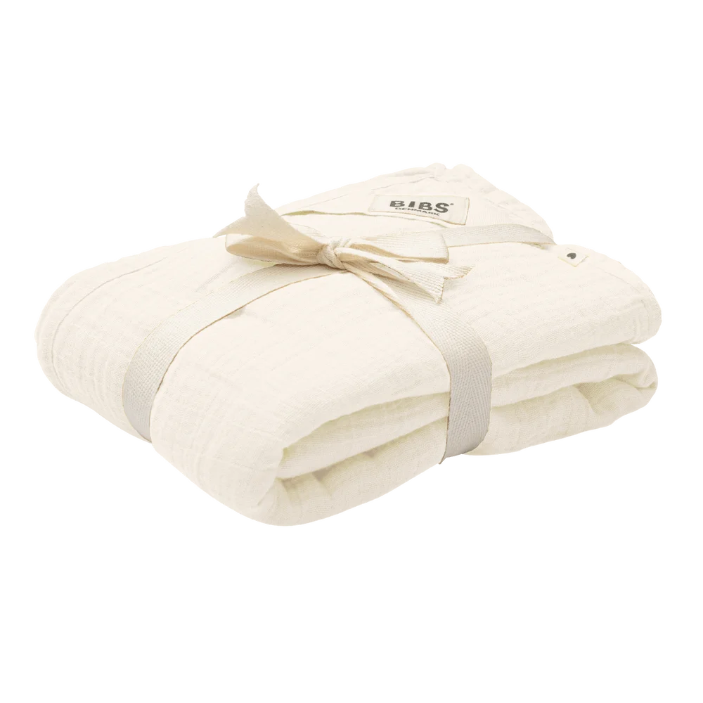 BIBS Muslin Swaddle 120×120 cm – Ivory v:8537050 BIBS Muslin Swaddle 120×120 cm – Ivory v:8537050
