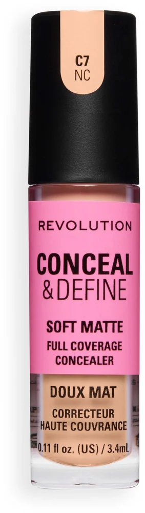 Revolution Beauty London Conceal and Define Full Coverage Concealer C7NC v:7127642 Revolution Beauty London Conceal and Define Full Coverage Concealer C7NC v:7127642