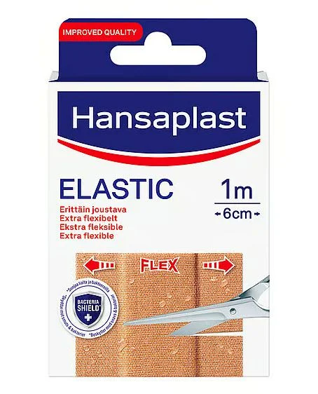 Hansaplast Elastic – 1mx6cm v:8366169 Hansaplast Elastic – 1mx6cm v:8366169