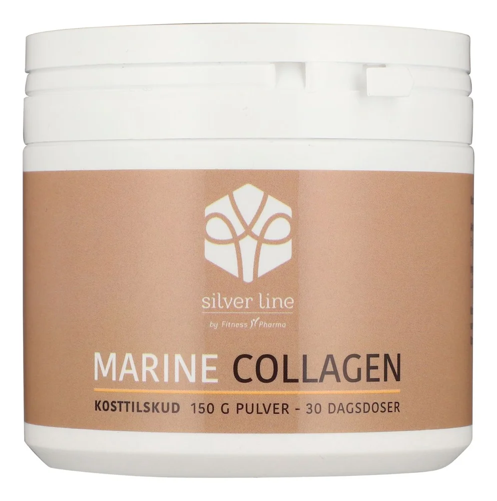 Silver Line by Fitness Pharma Marine Collagen pulver – 150 g v:6547111 Silver Line by Fitness Pharma Marine Collagen pulver – 150 g v:6547111