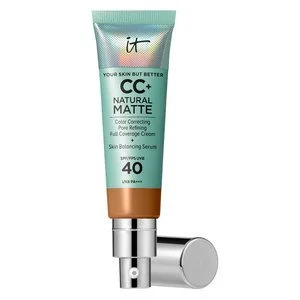 It Cosmetics CC+ Cream Natural Matte Foundation For Oily Skin SPF40 Rich Honey 32ml v:5425145