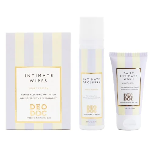 DeoDoc Intimate Hygiene Starter Kit Violet Cotton v:9613189