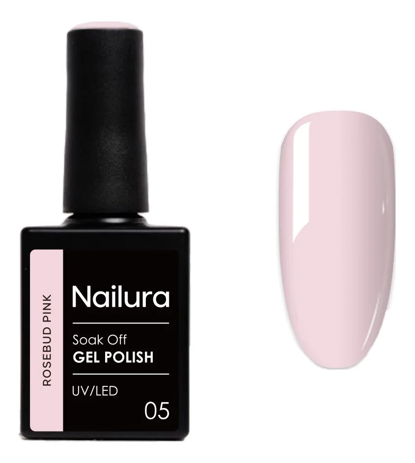 Nailura Gel Polish 05 – Rosebud Pink – 10 ml. v:3559436 Nailura Gel Polish 05 – Rosebud Pink – 10 ml. v:3559436
