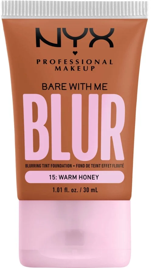 NYX PROFESSIONAL MAKEUP Bare With Me Blur Tint Foundation 15 Warm Honey v:5138076 NYX PROFESSIONAL MAKEUP Bare With Me Blur Tint Foundation 15 Warm Honey v:5138076