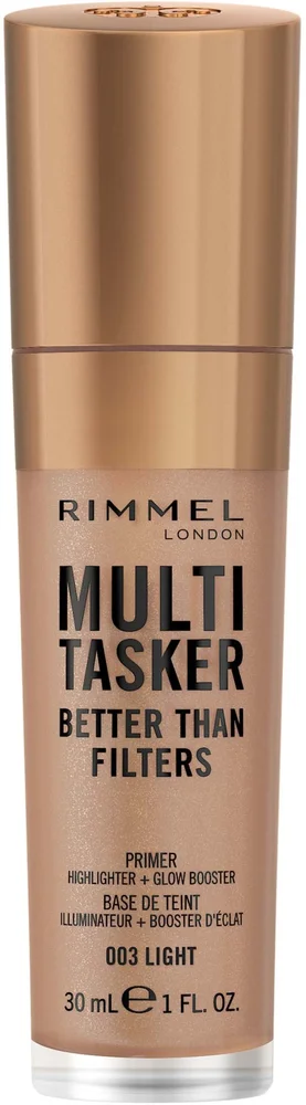 Rimmel Kind & Free Multi-Tasker Better Than Filters Face Primer Glow Booster and Highlighter 003 Light v:1672963 Rimmel Kind & Free Multi-Tasker Better Than Filters Face Primer Glow Booster and Highlighter 003 Light v:1672963