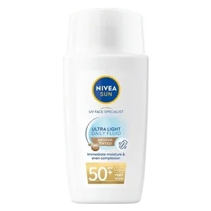 NIVEA Sun UV Fluid Medium Tinted 50+ 40ml v:7403745