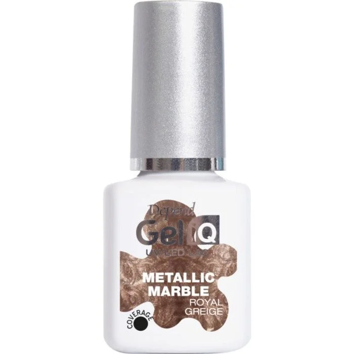 Depend Gel iQ Metallic Marble Royal Greige 5 ml v:1499676 Depend Gel iQ Metallic Marble Royal Greige 5 ml v:1499676