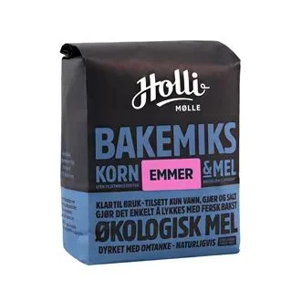 Holli Mølle Emmer Bakeblanding Økologisk 1 Kg v:3325402 Holli Mølle Emmer Bakeblanding Økologisk 1 Kg v:3325402