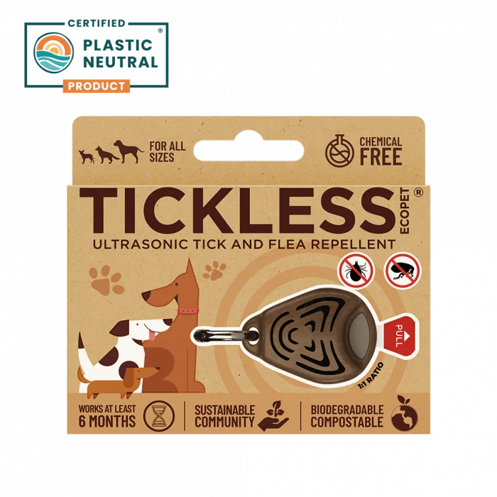Tickless EcoPet elektronisk flåttjager dyr 1 stk v:6873685 Tickless EcoPet elektronisk flåttjager dyr 1 stk v:6873685
