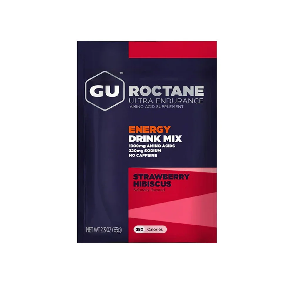 Gu Roctane Energi Drink Mix Strawberry hisbiscus – 65 g v:4162630 Gu Roctane Energi Drink Mix Strawberry hisbiscus – 65 g v:4162630