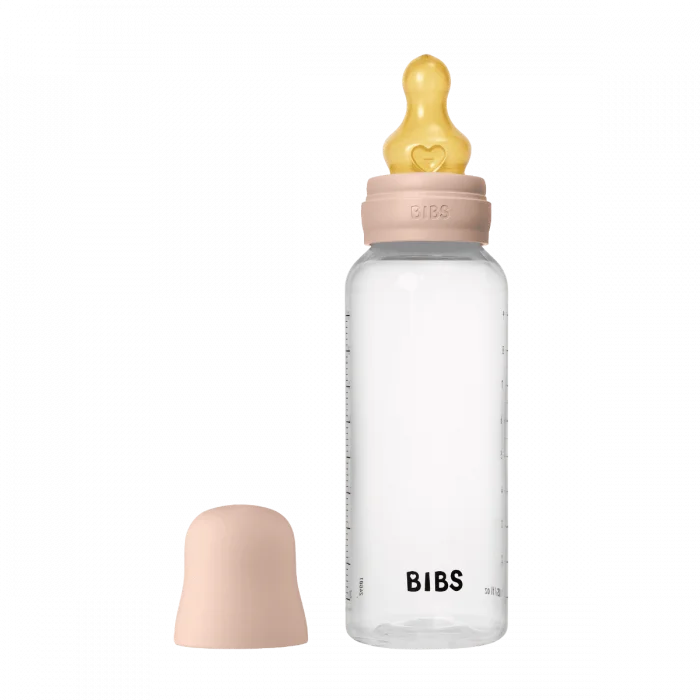 BIBS Baby Bottle Round Latex Medium Flow Blush 270 ml v:7914725 BIBS Baby Bottle Round Latex Medium Flow Blush 270 ml v:7914725